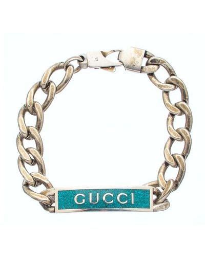 gucci tag bracelet|gucci bracelets for men.